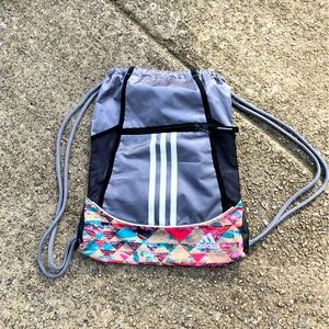 - Adidas drawstring backpack